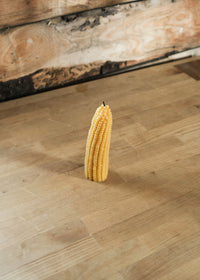 Corn on the Cob Beeswax Pillar Candle