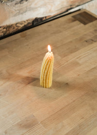 Corn on the Cob Beeswax Pillar Candle