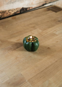 Green Bell Pepper Beeswax Candle