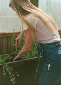 Denim Half Apron