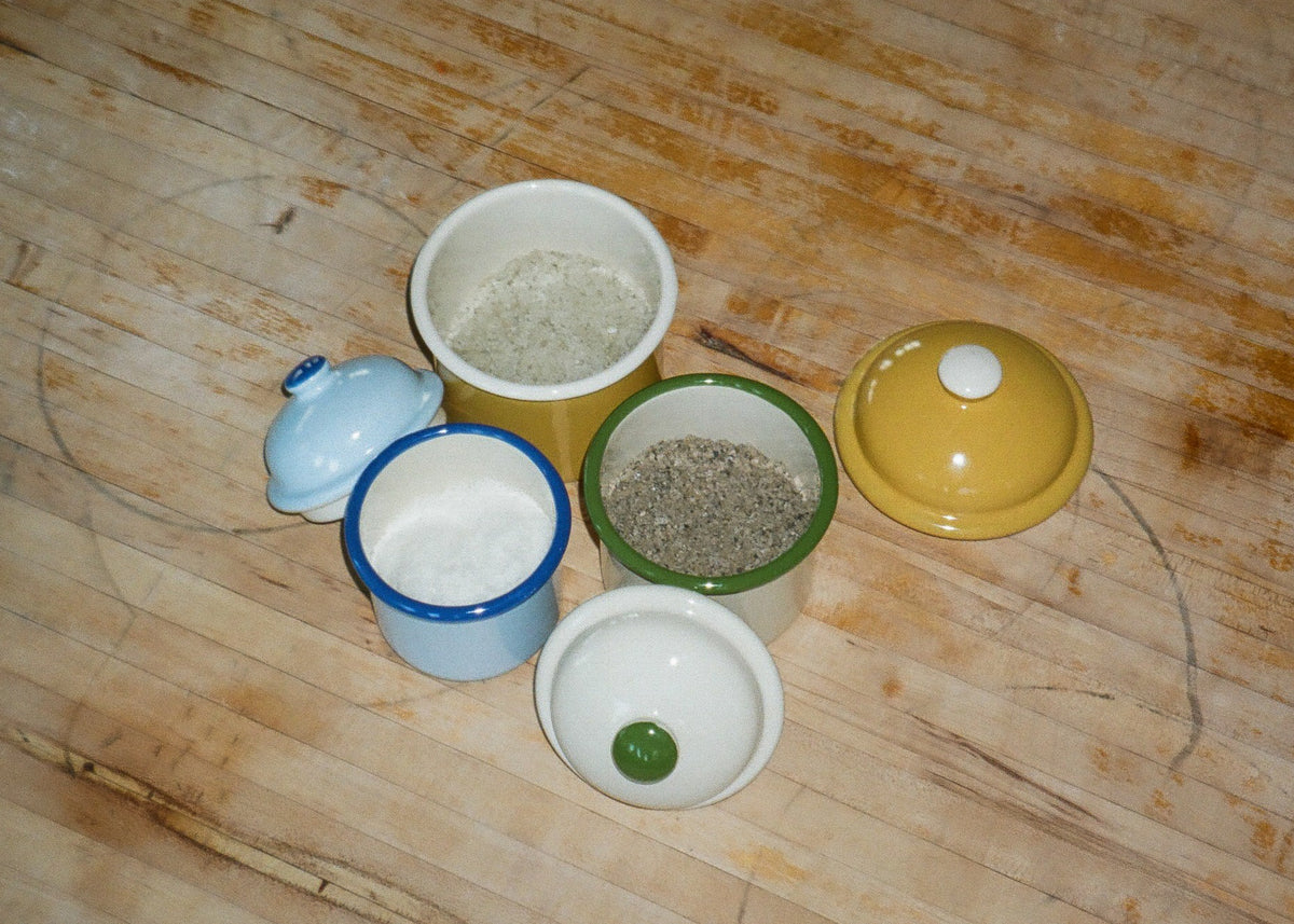 Enamel Canister Set