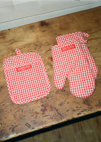 Oven Mitts & Pot Holder Set