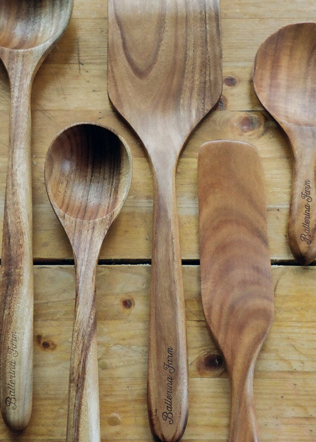 Wood Utensil Set